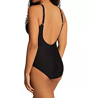 Sculpting Classic One Piece Swimsuit Black S