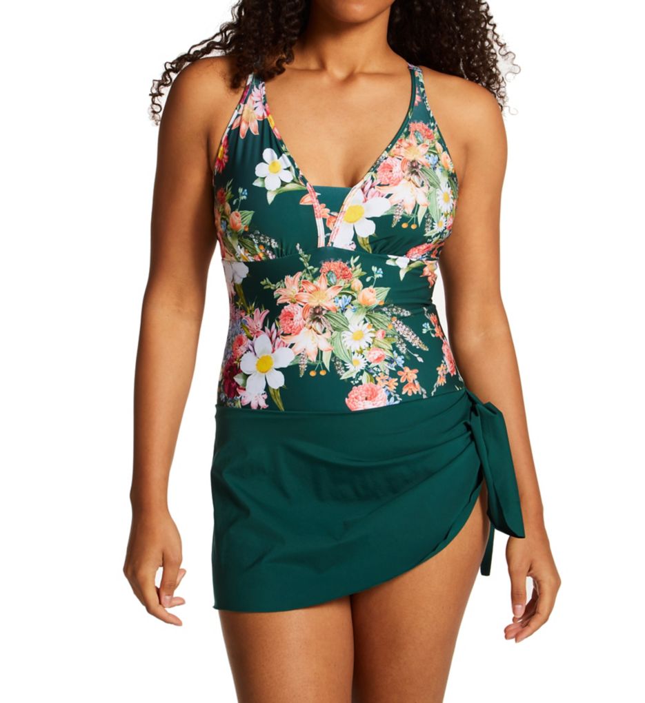 One Piece Swimsuit with Multiway Skirt