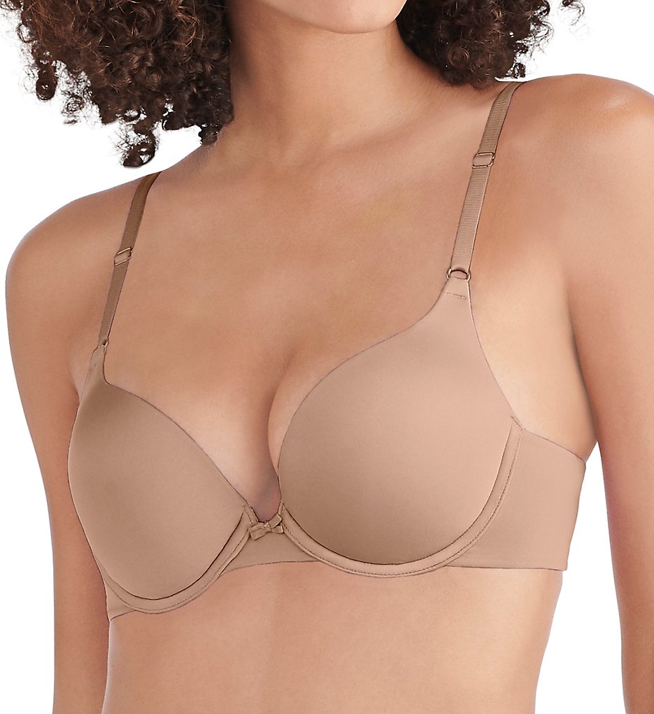 Lily Of France 131101T Ego Boost Tailored Push Up Bra (Solid Honey Beige)
