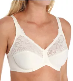 Comfort Lace Minimizer Bra Pearl 36C