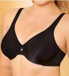 Plunge Into Comfort Keyhole Minimizer Bra Onyx 36DDD