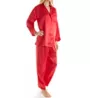 Linda Hartman Classic Hart Long Sleeve Silk PJ Set 51021