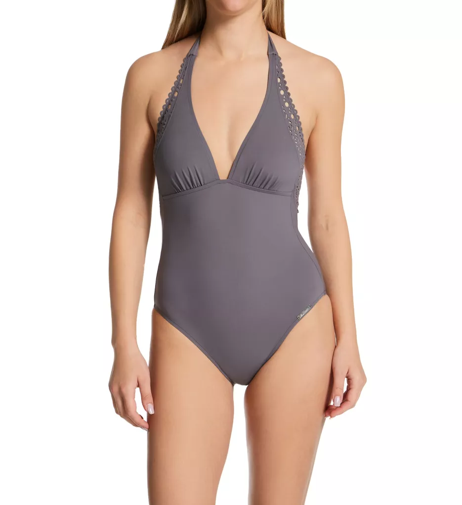 Ajourage Couture One Piece Swimsuit Ajourage Taupe S