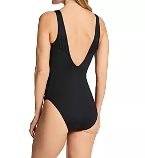 Sublime Drape Non Wire One Piece Swimsuit