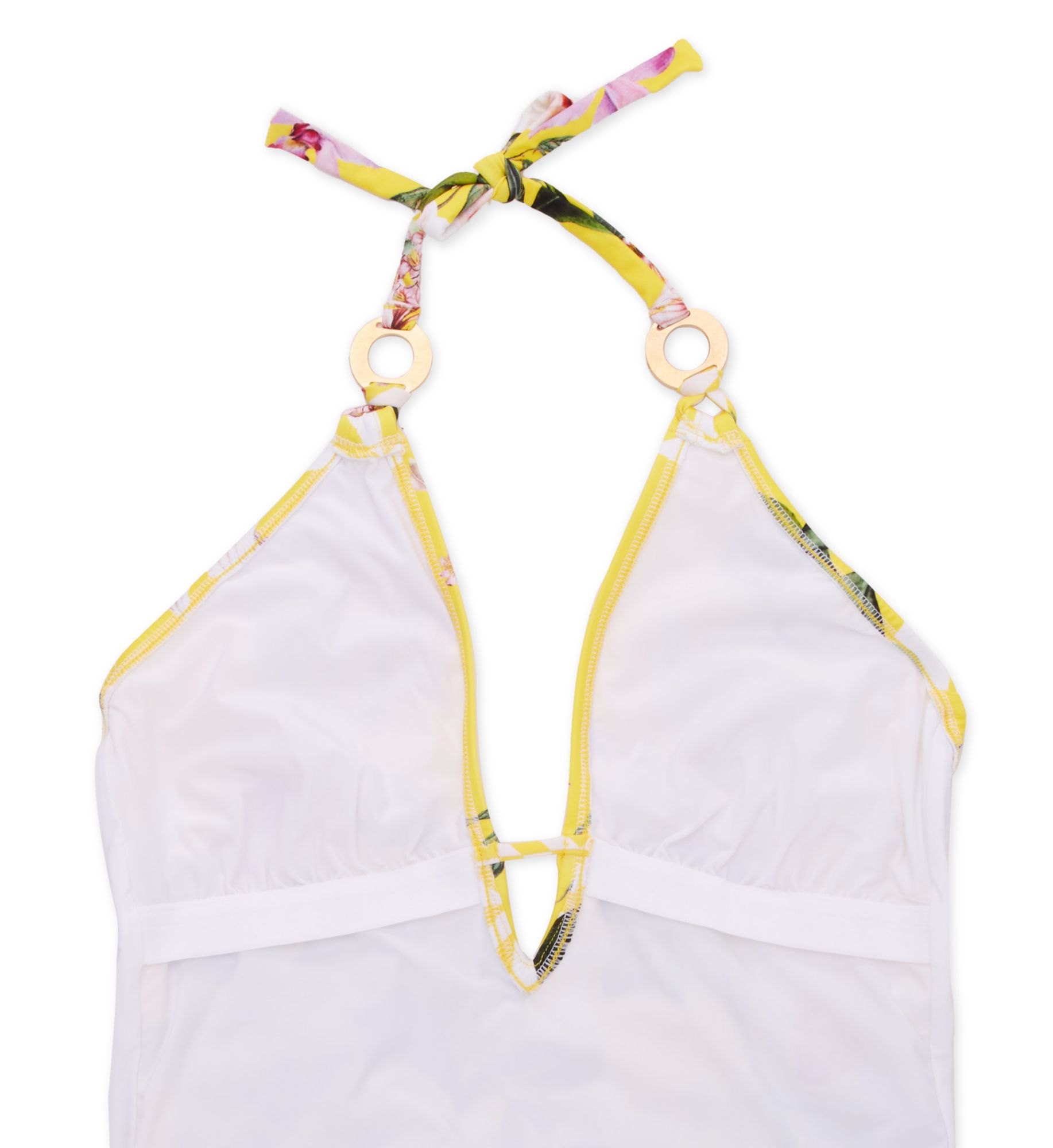 Lise Charmel Jardin Delice NoWire Seduction Halter 1PC Swimsuit ABB9778 - Image 4