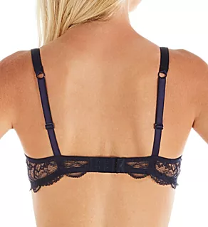 Soir De Venise Vertical Seam Demi Cup Bra Bleu Venise 32B