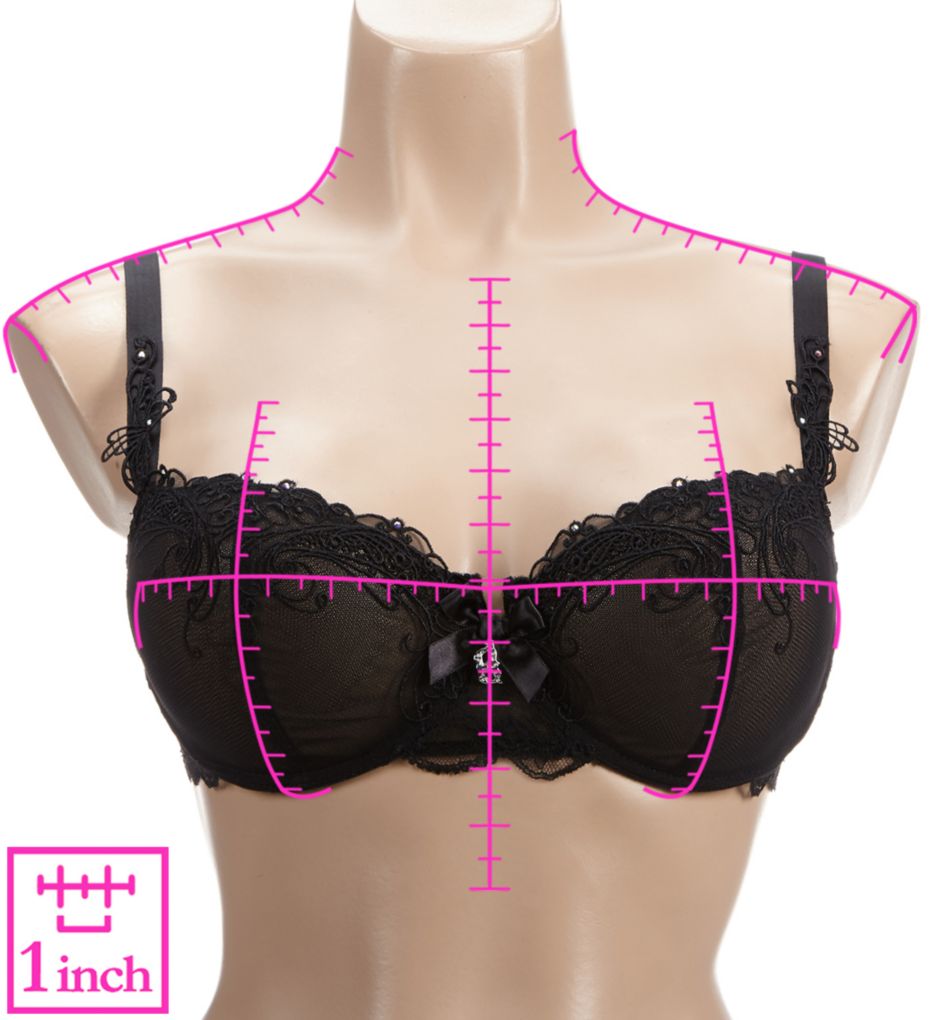 Lise Charmel Soir De Venise Vertical Seam Demi Cup Bra ACA3403 - Image 3