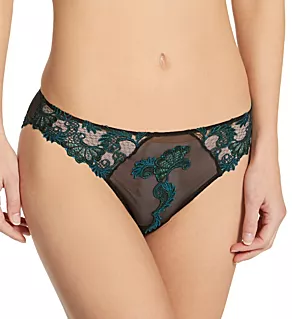 Dressing Floral Italian Brief Panty Dressing Aloe 2X