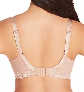 Dressing Floral 3D Spacer Plunge Underwire Bra Ambre Nude 32C