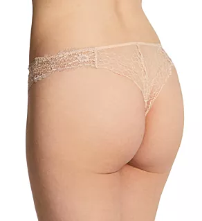 Sublime En Dentelle Thong Panty Nude XS