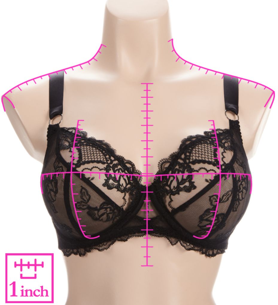 Lise Charmel Sublime En Dentelle 3/4 Cup Bra in Black ACH2813