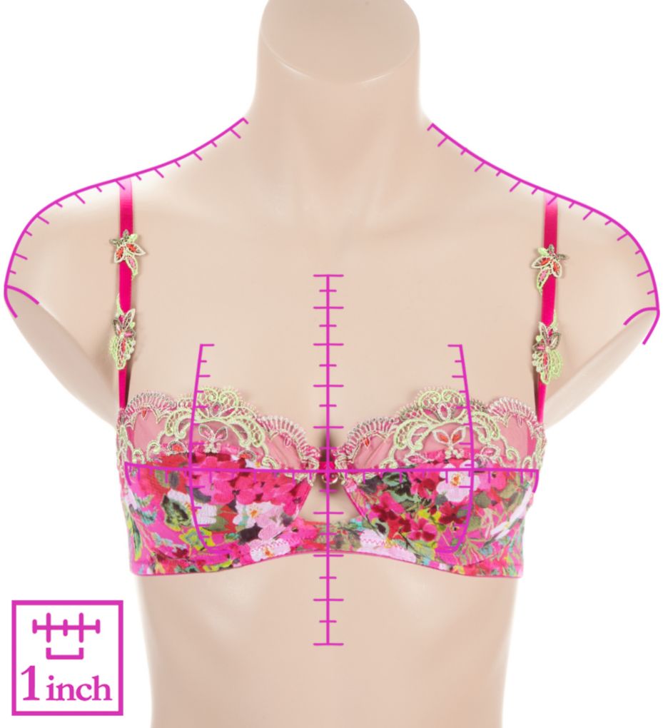 Lise Charmel Envolee de Fleurs Demi Cup Bra ACH3083 - Image 3