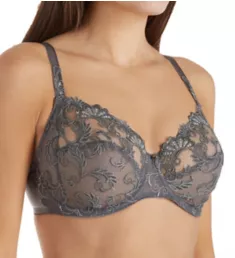 Dressing Floral 3 Part Full Cup Bra Gris Celeste 32H