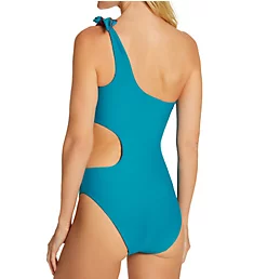 L'Ethnica Reversible One Piece Swimsuit Bleu Canard S