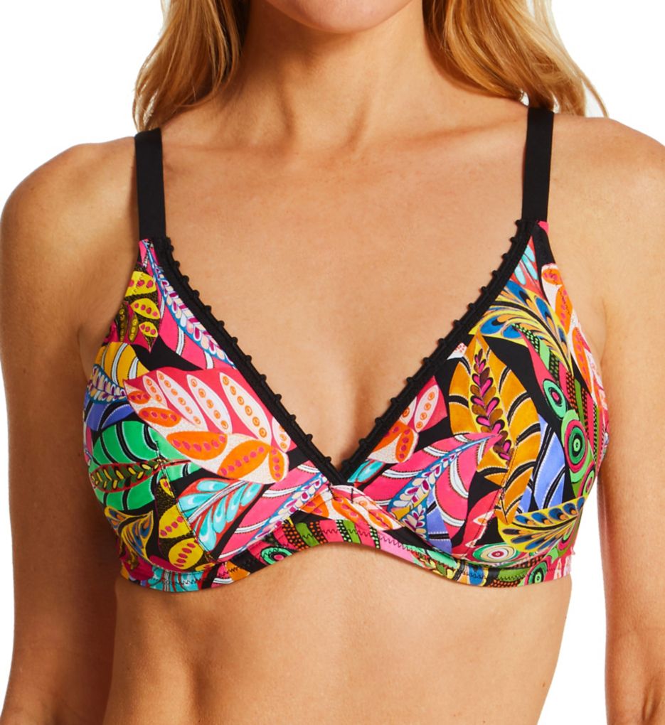 Swim bra top wire free La Frida Antigel multicoloured ANTIGEL DE