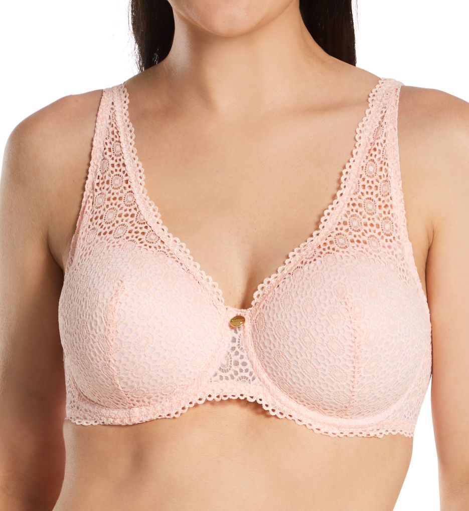 ANTIGEL TRESSAGE GRAPHIC NON-WIRED LACE BRA – Tops & Bottoms