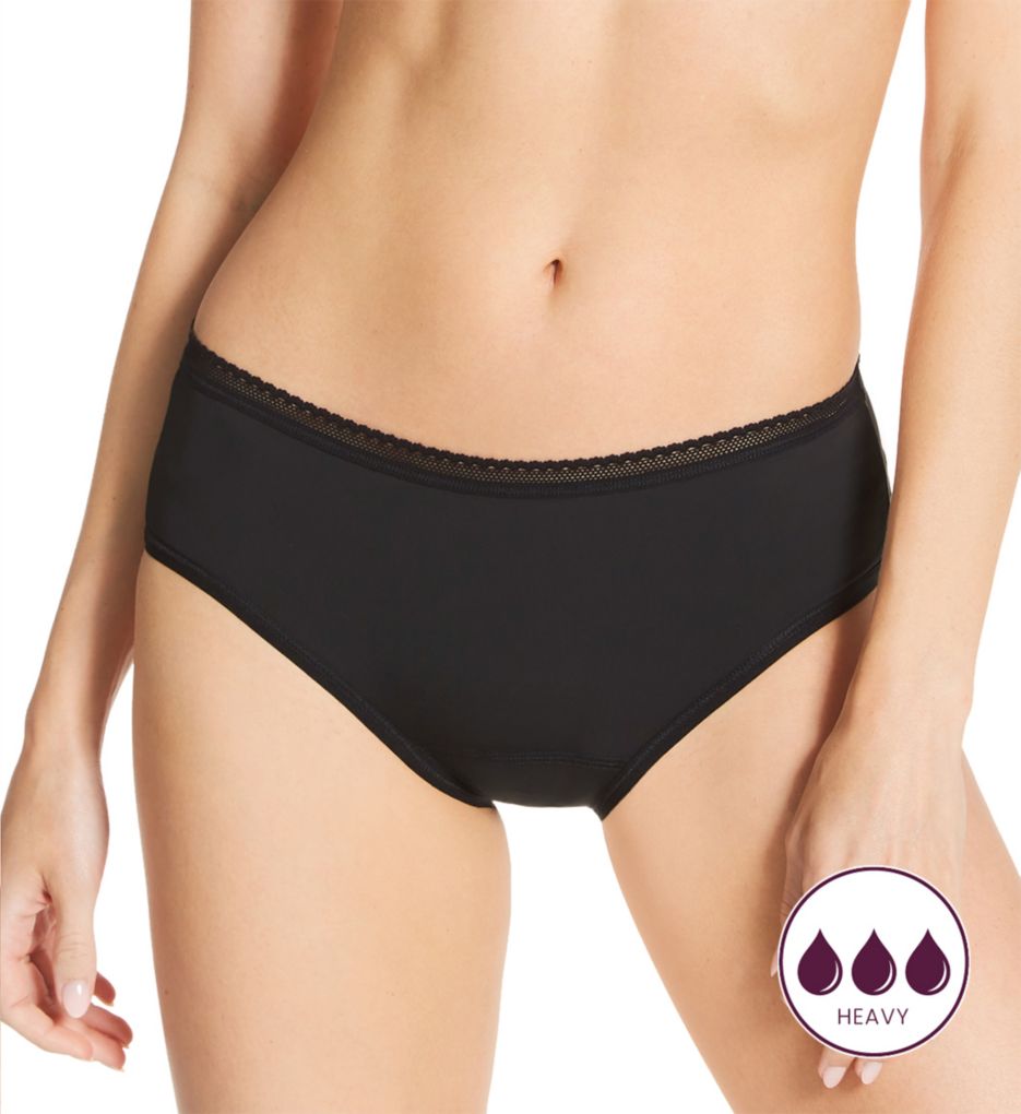 High Waisted Shaper Period Brief - Black – Love Luna