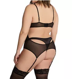 Plus Size Madeline Bustier & Garter 2-Pc Set