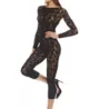 LoveMoi Floral Romance Long Sleeve Body Stocking LOV504 - Image 3