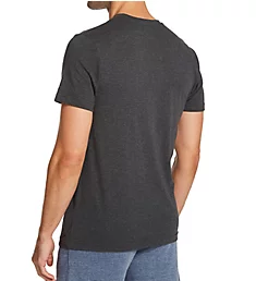 Cotton Stretch Crew Neck T-Shirt CHAR S