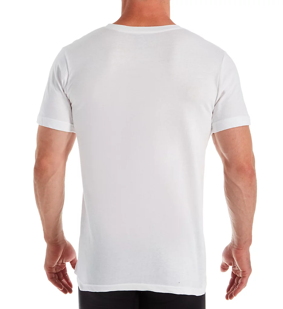 Cotton Jersey Slim Fit Crew Neck T-Shirts - 3 Pack