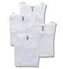 Lucky Cotton Ribbed Tank - 4 Pack 00CPT15 - Image 4