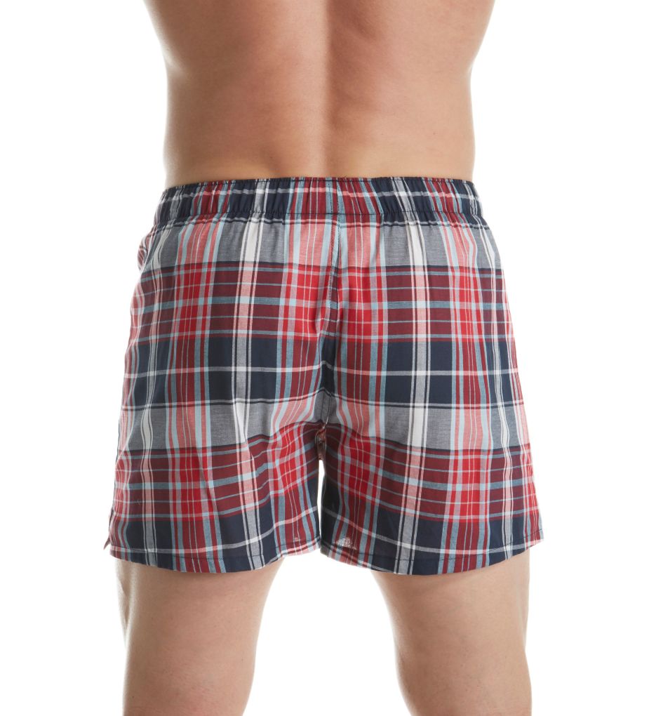 Multi Plaid Cotton Woven Boxer