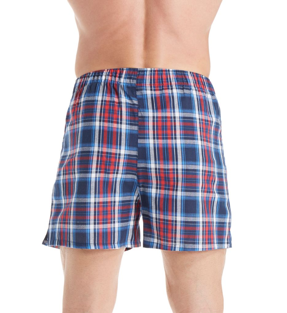 Americana Plaid Woven Boxer