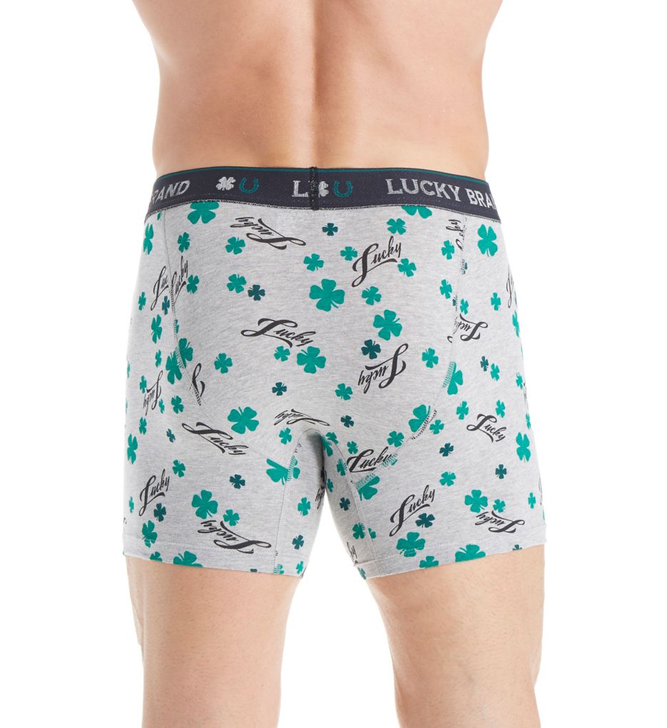 Fashion Print Stretch Boxer Brief