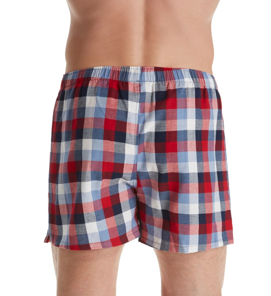 Americana Plaid Woven Boxer