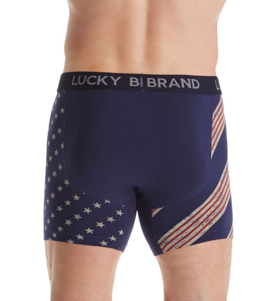 Americana Flag Print Boxer Brief