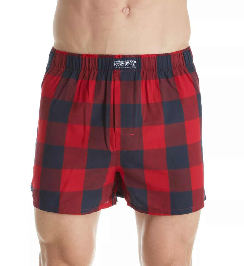 Lucky Fashion Woven Boxers - 3 Pack 183VB09 - Image 1