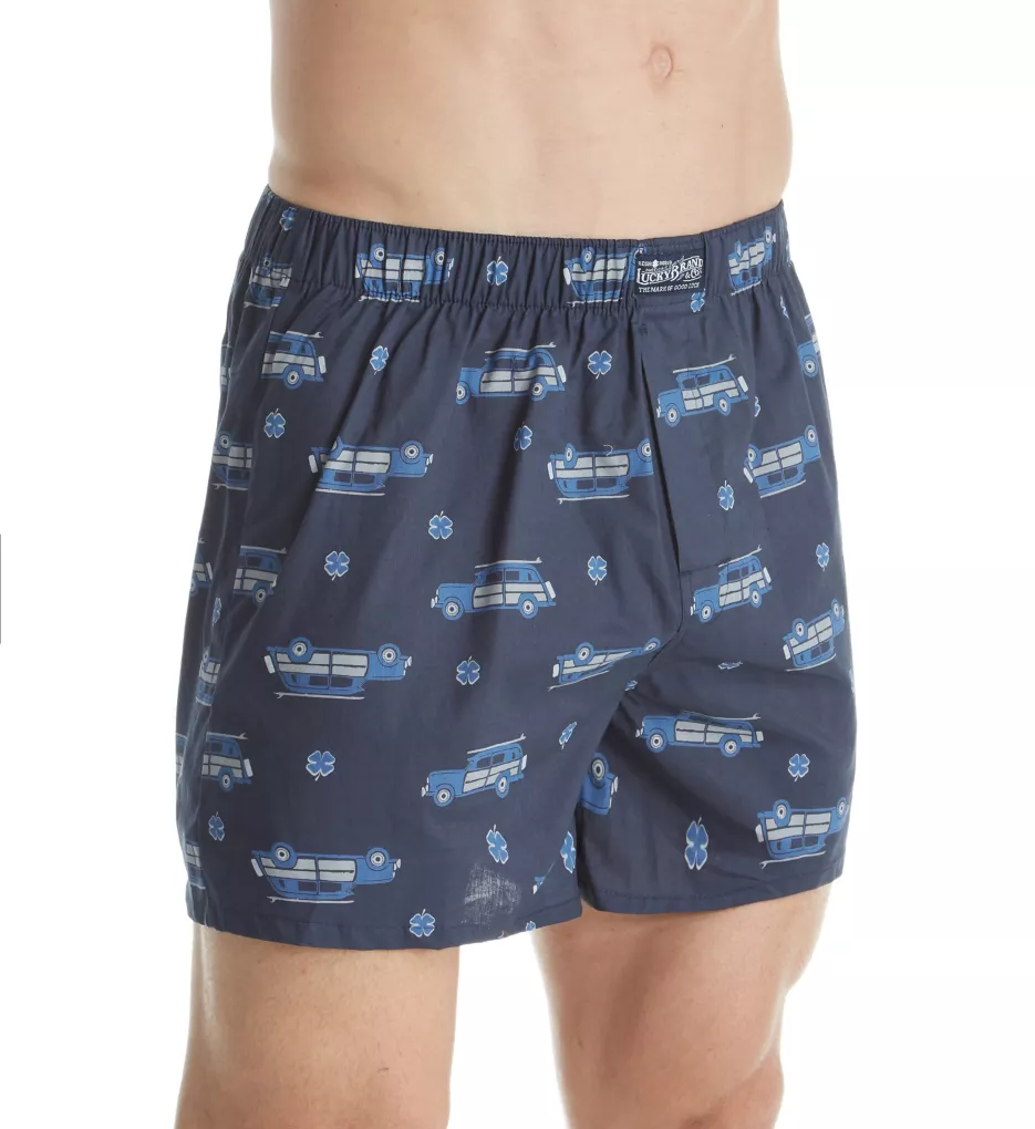 Lucky Fashion Woven Boxers - 3 Pack 183VB09