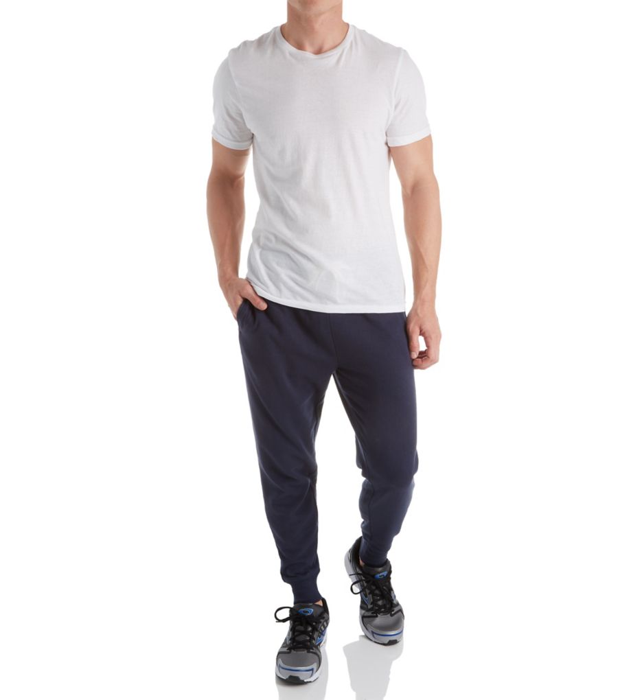 French Terry Banded Bottom Jogger-cs1