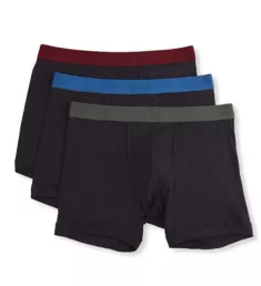 Cotton Modal Boxer Briefs - 3 Pack