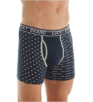 Lucky Cotton Stretch Boxer Briefs - 3 Pack