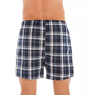 Cotton Woven Boxers - 3 Pack PBEP1 S