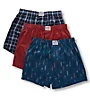 Lucky Cotton Woven Boxers - 3 Pack 201VB09 - Image 4