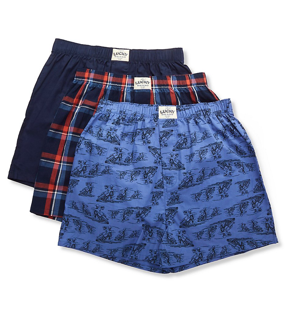 Core Woven Boxers - 3 Pack by Lucky