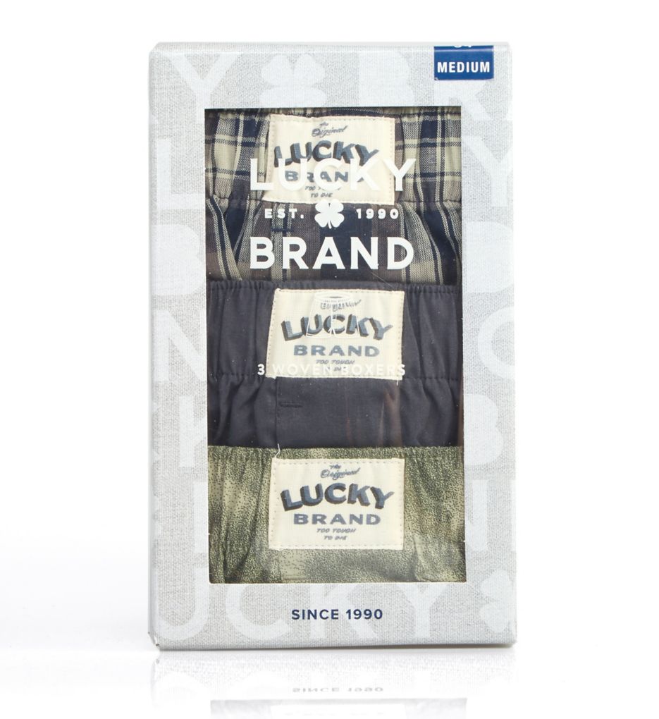 Core Woven Boxers - 3 Pack by Lucky