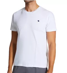 Cotton Stretch Crew Neck T-Shirt WHT S