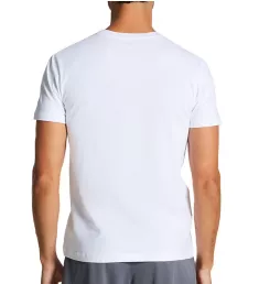 Cotton Stretch Crew Neck T-Shirt WHT S