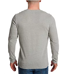 Cotton Stretch Long Sleeve Crew Neck T-Shirt HEG S