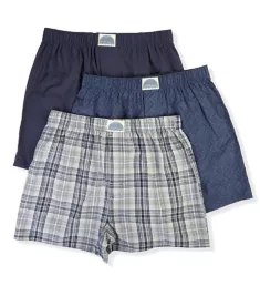 Cotton Woven Boxers - 3 Pack IMPA1 S