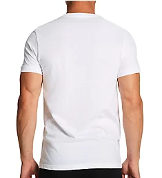 Cotton Crew Neck T-Shirt - 3 Pack WHT S