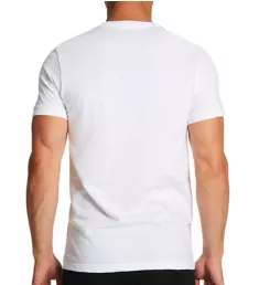 Cotton Crew Neck T-Shirt - 3 Pack WHT S