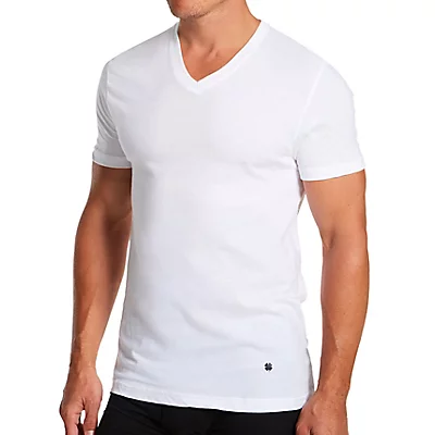 Cotton V-Neck T-Shirt - 3 Pack