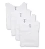 Lucky Cotton Ribbed Tank - 4 Pack 21CPT15 - Image 3
