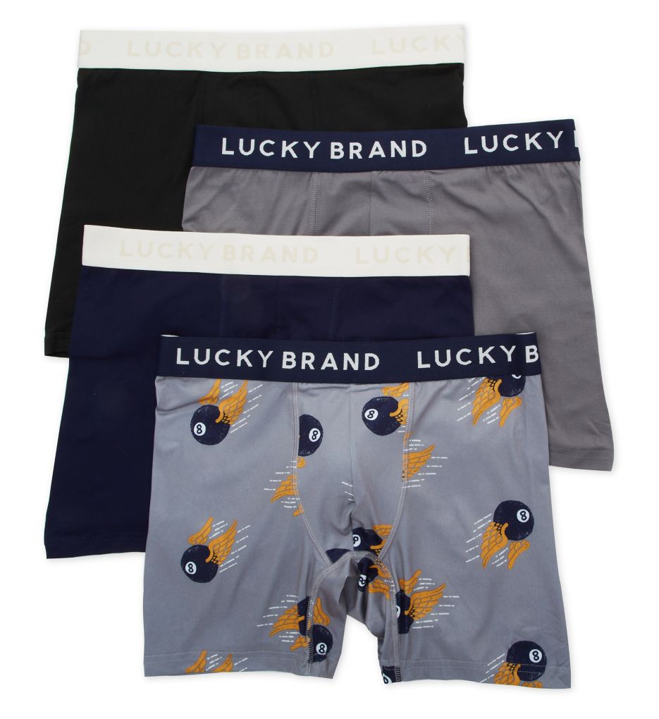 4 PACK ESSENTIAL SOFT BOXER BRIEFS