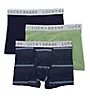 Lucky Desert Nomad Cotton Stretch Boxer Briefs - 3 Pack Blue/Print/Loden Frost S 
